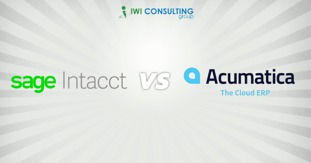 Sage Intacct vs. Acumatica