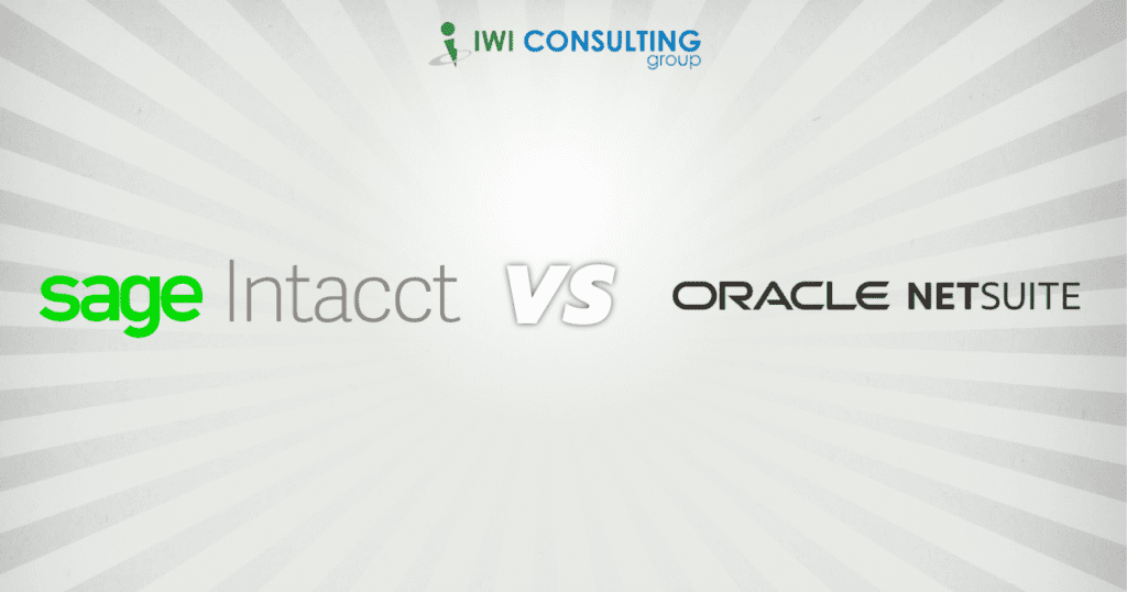 Sage Intacct vs. NetSuite