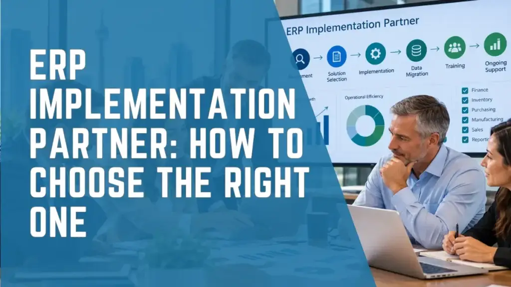 ERP implementation partner working with business leaders to plan ERP software implementation and digital transformation.