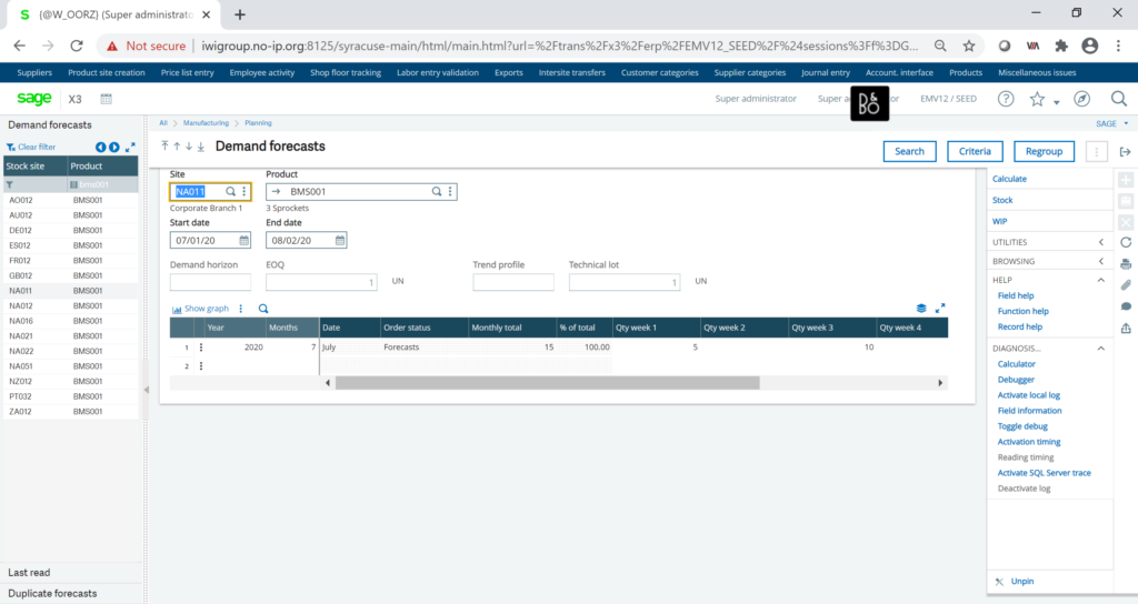 Forecasting-in-Sage-X3-IWI-Consulting